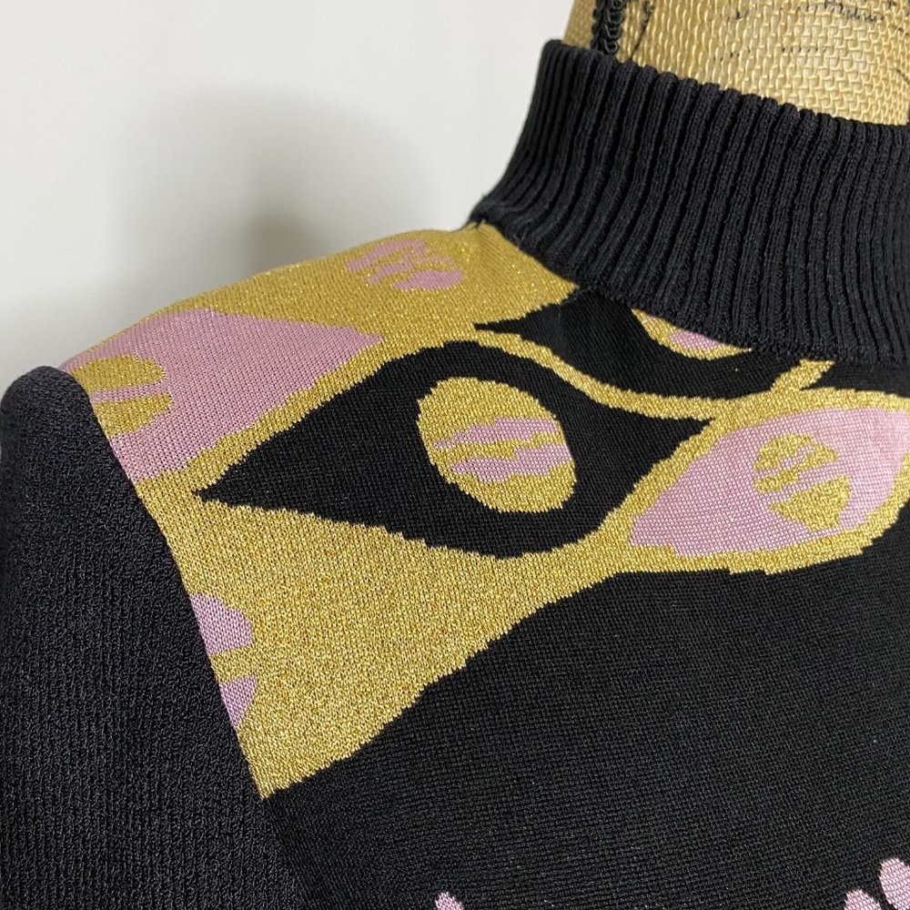 St. John Collection Wool Knit Pullover Turtleneck… - image 4